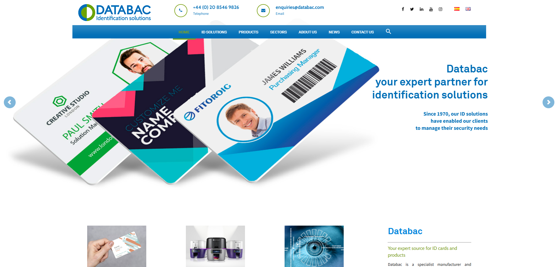 Databac Group Limited Website