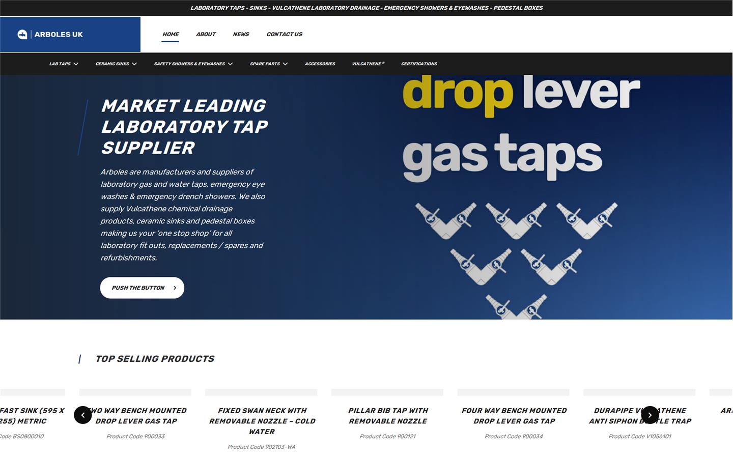 Arboles UK Ltd Website