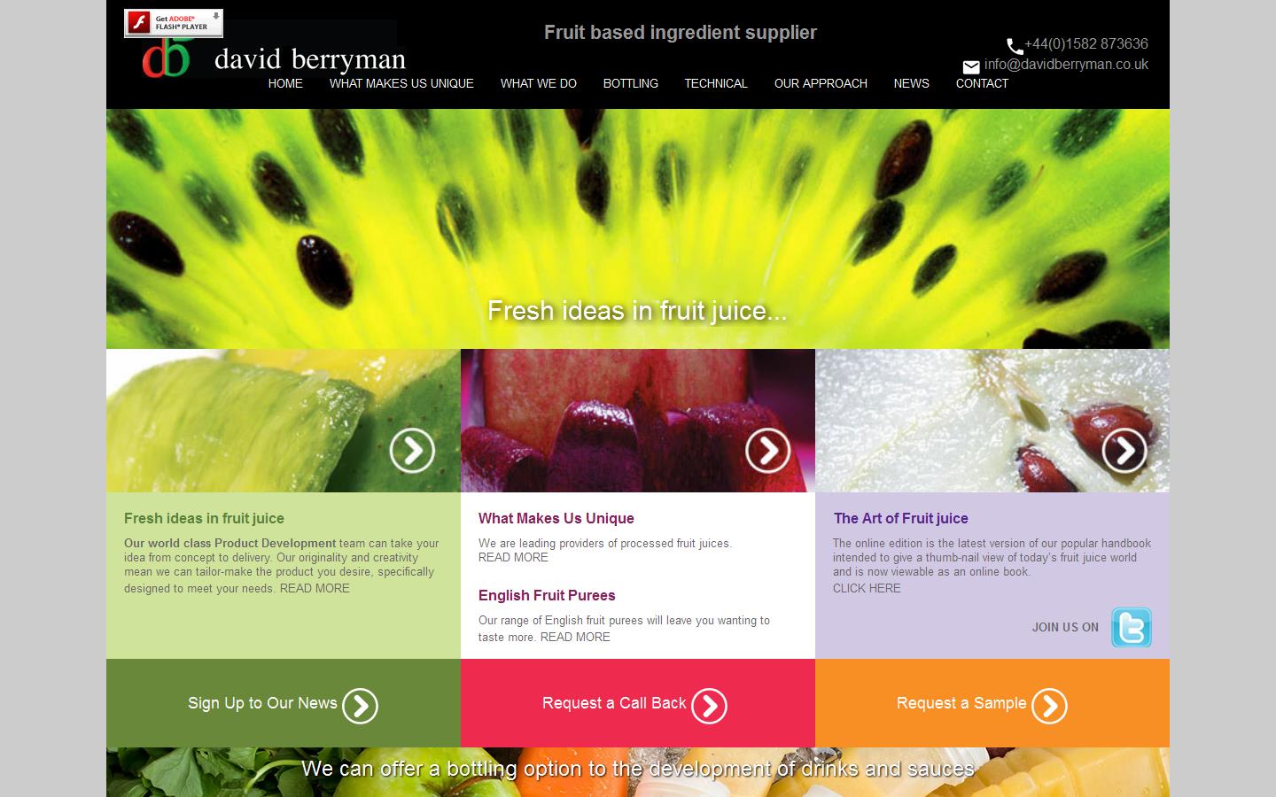 David Berryman Limited Website