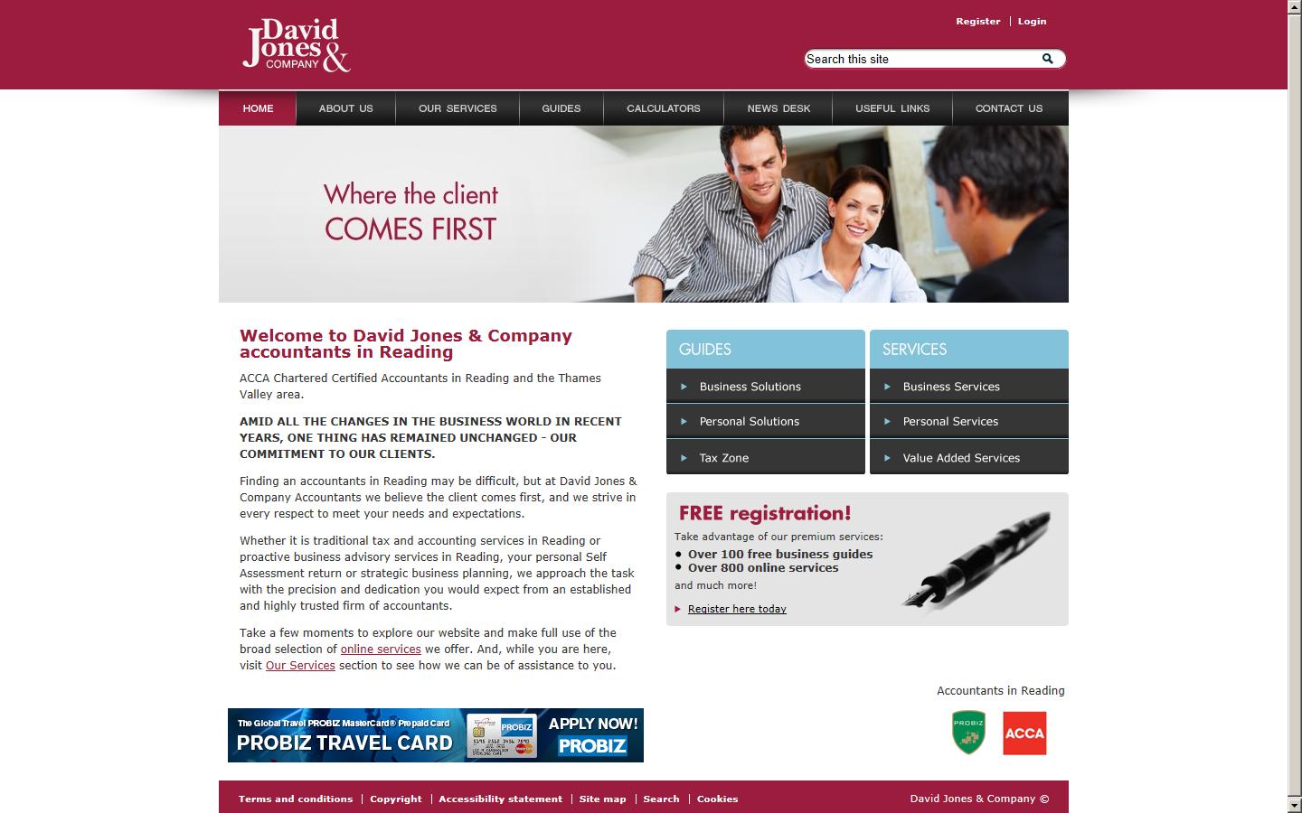 David Jones and Co Website