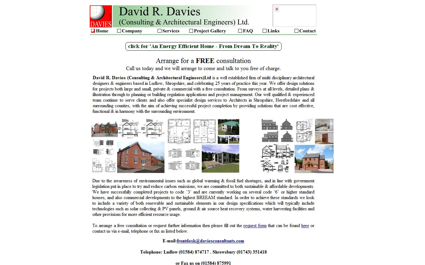 David R Davies Ltd Website