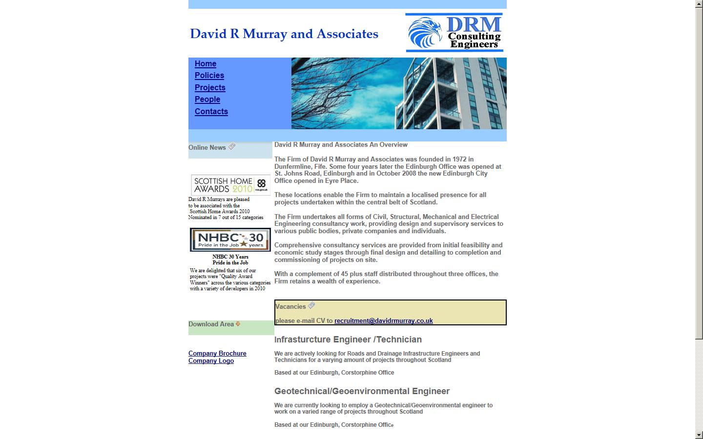 David R Murray & Associates Website