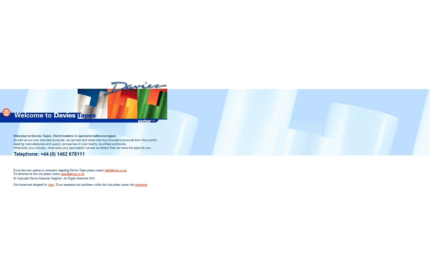 Davies Tapes Website