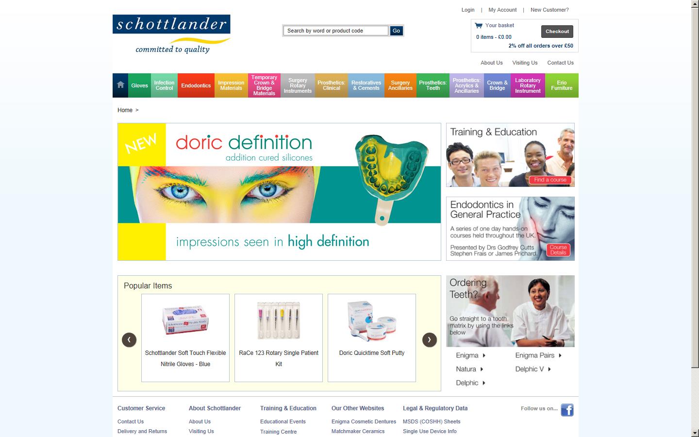 Davis Schottlander & Davis Ltd Website