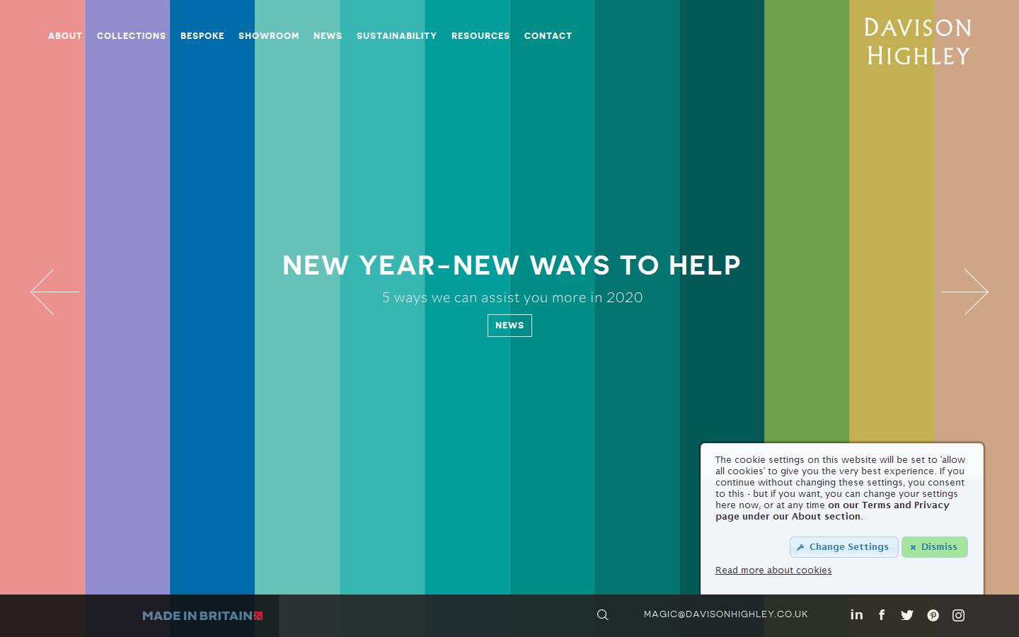 Davison Highley Ltd Website
