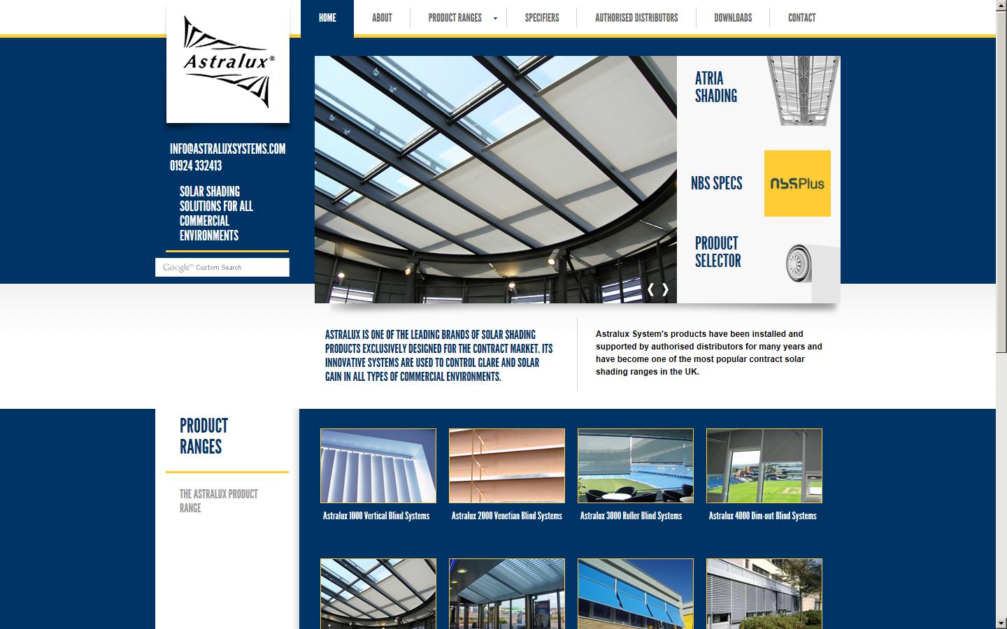 Astralux Systems Website