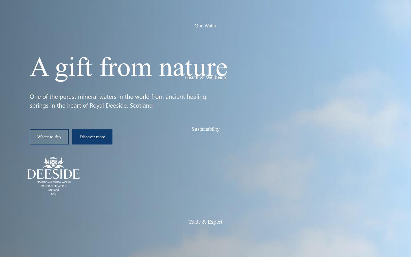 Deeside Water Company Ltd Website