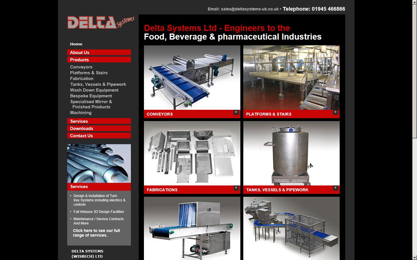 Delta Systems (Wisbech) Ltd Website