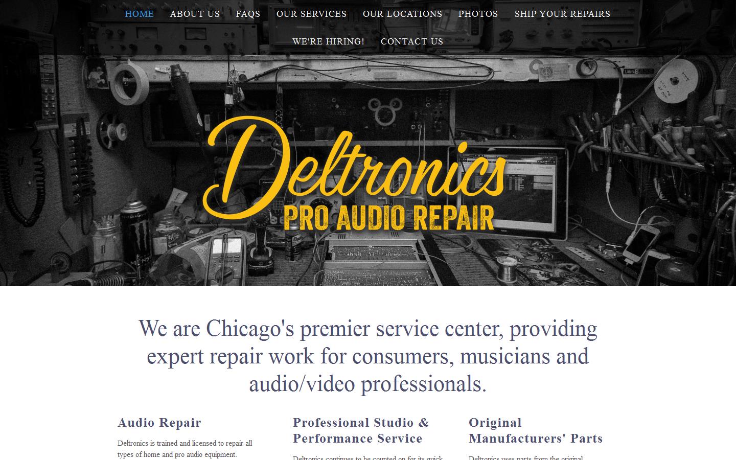 Deltronics Website