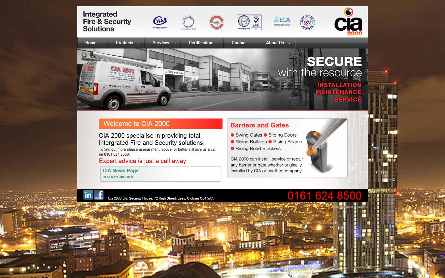 CIA 2000 Ltd Website
