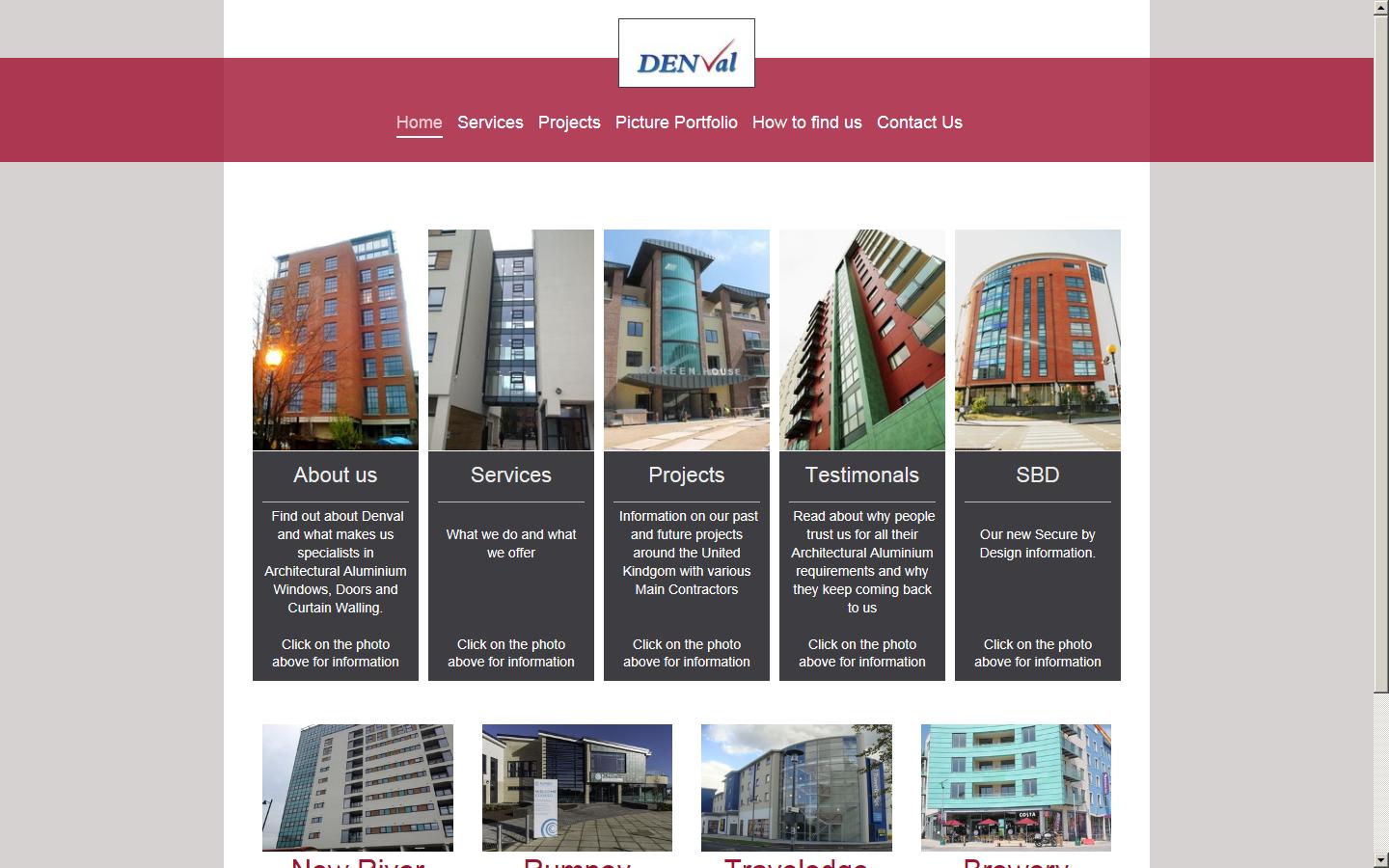 Denval Co Ltd Website