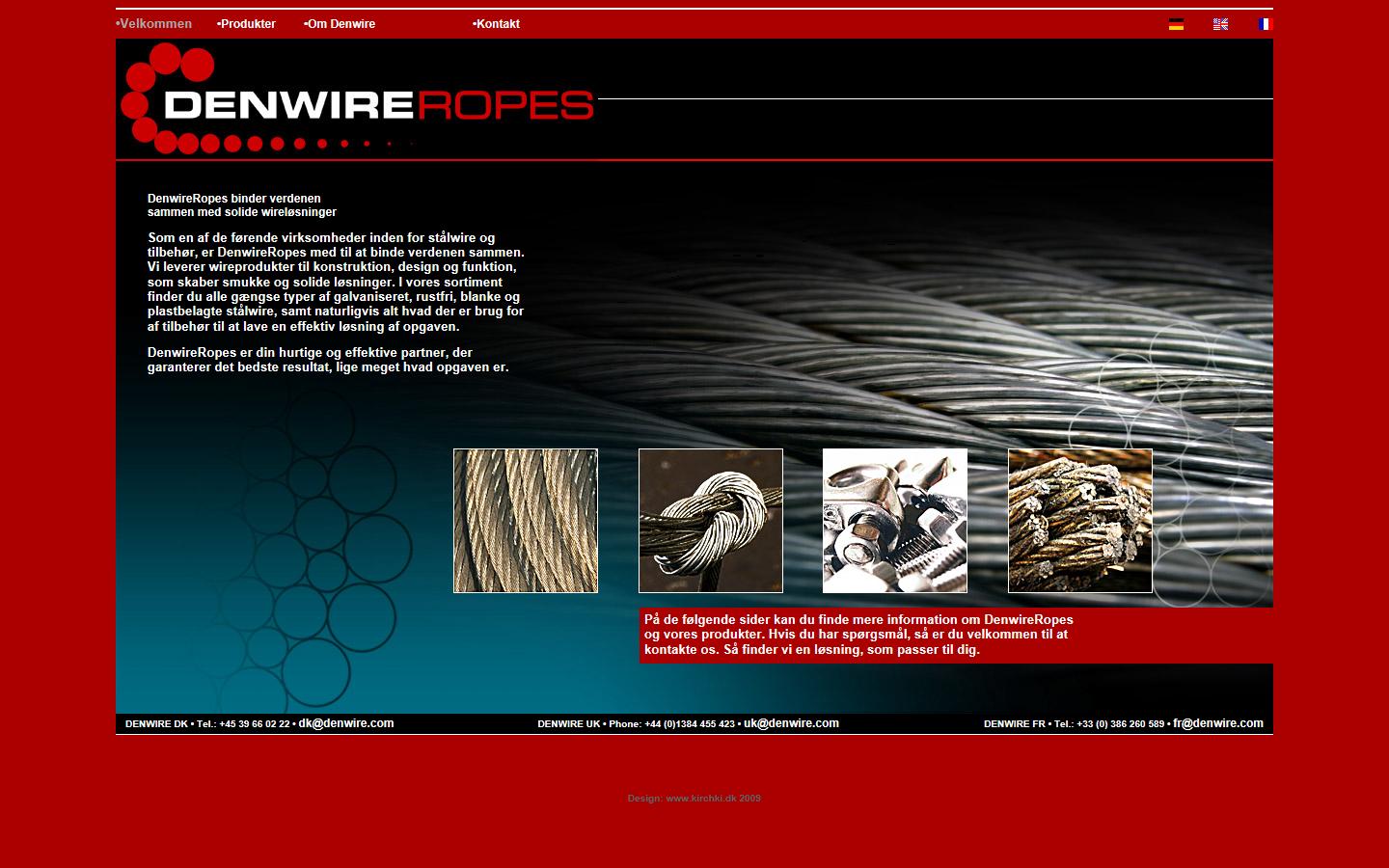 DENWIRE LIMITED Website