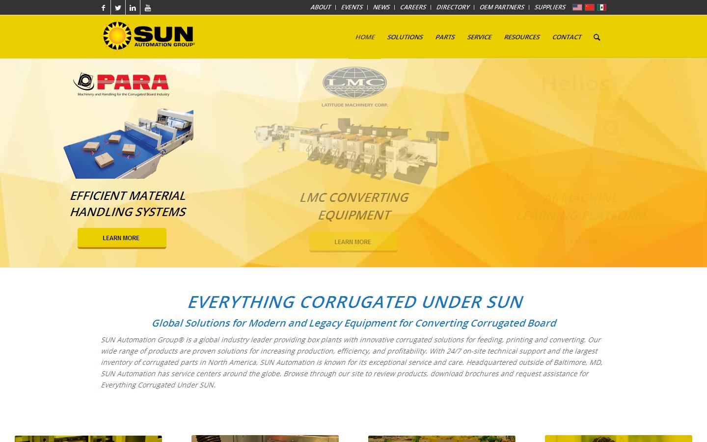 Sun Automation Group Website