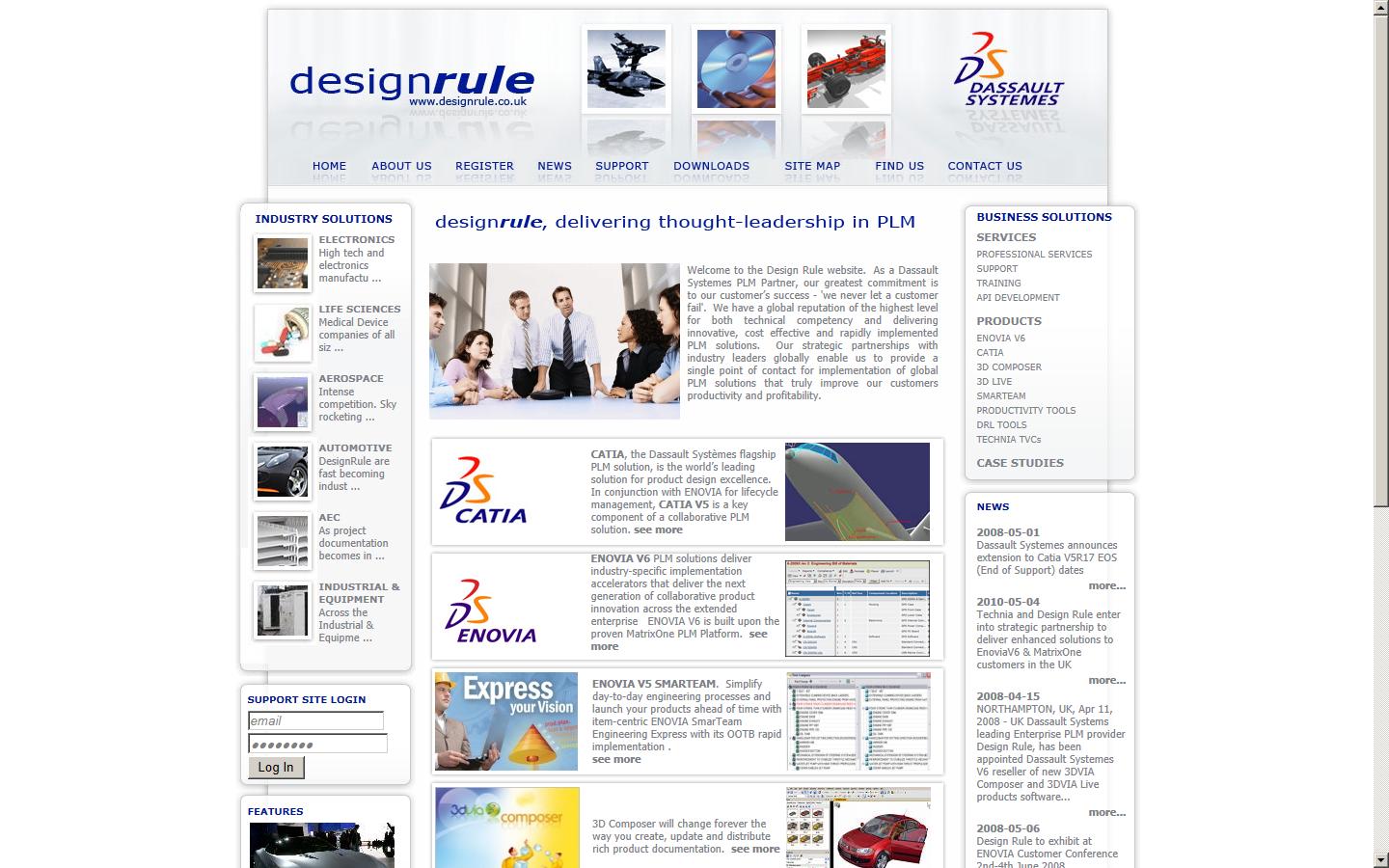 Design Rule Ltd  Website