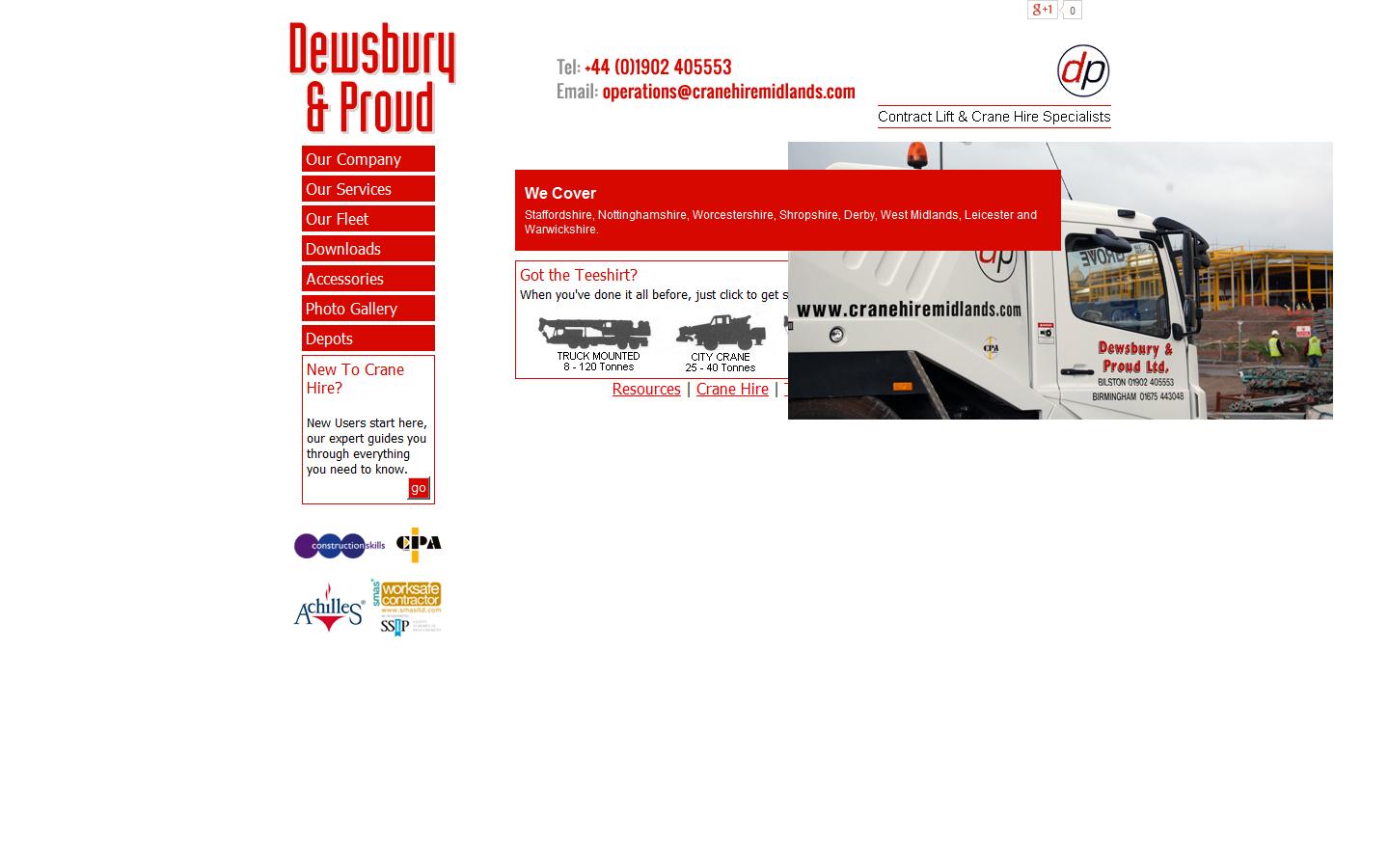 Dewsbury & Proud Limited Website