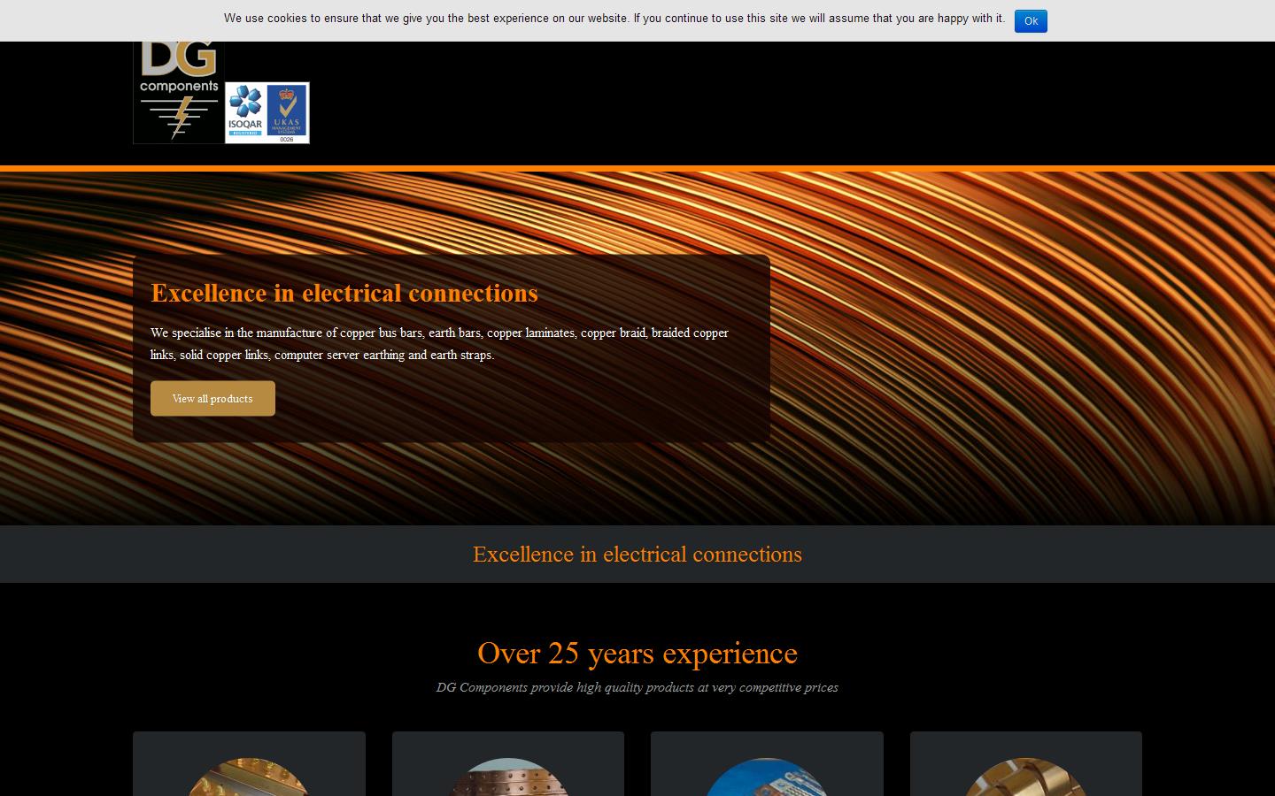 DG Components Limited Website