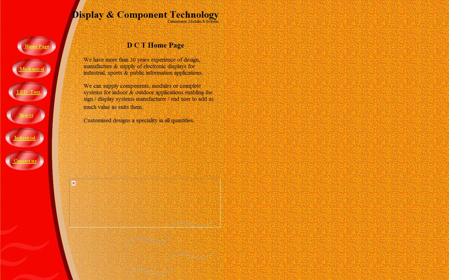 Display & Component Technology Website