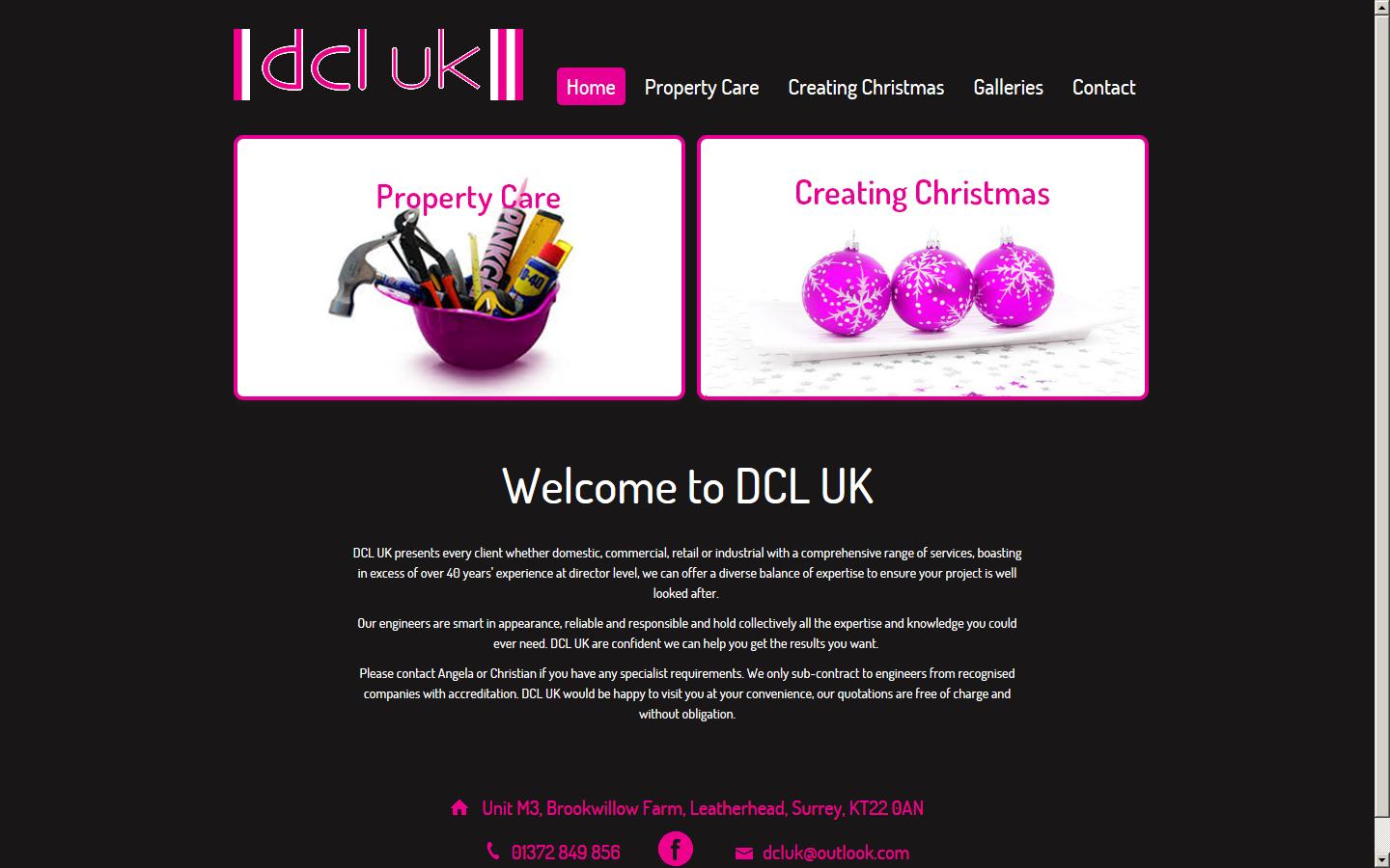 Display Contractors Ltd Website