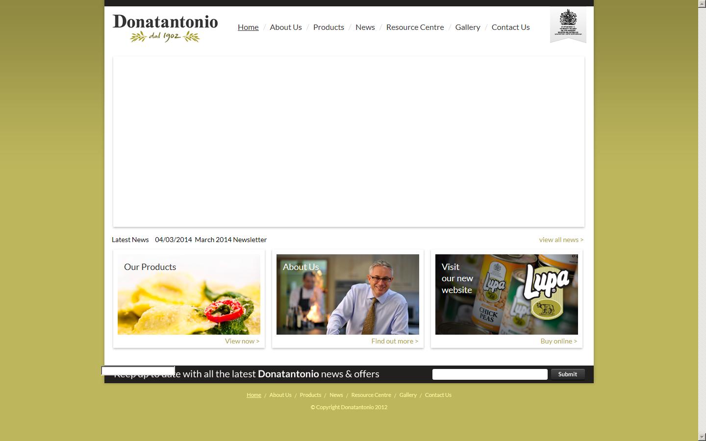 Donatantonio Ltd  Website