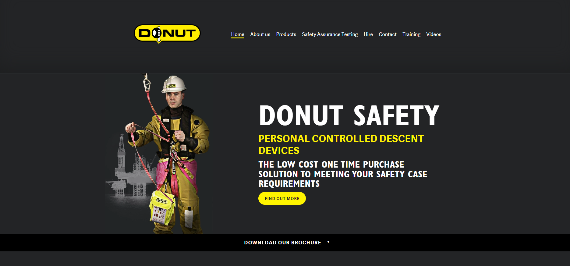 DONUT Safety Systems Ltd  Website