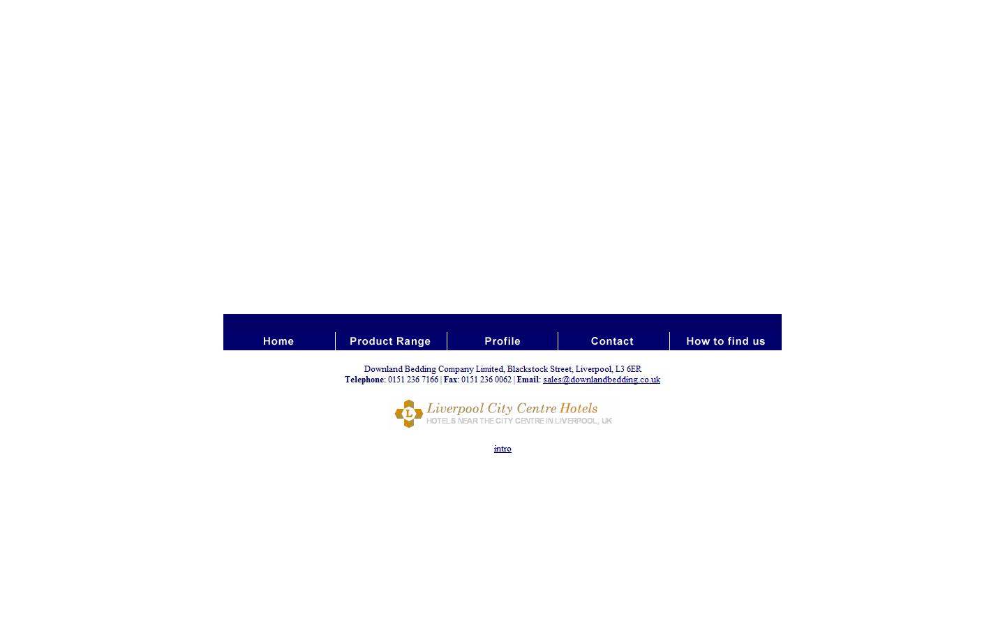 Downland Bedding Company Limited Website