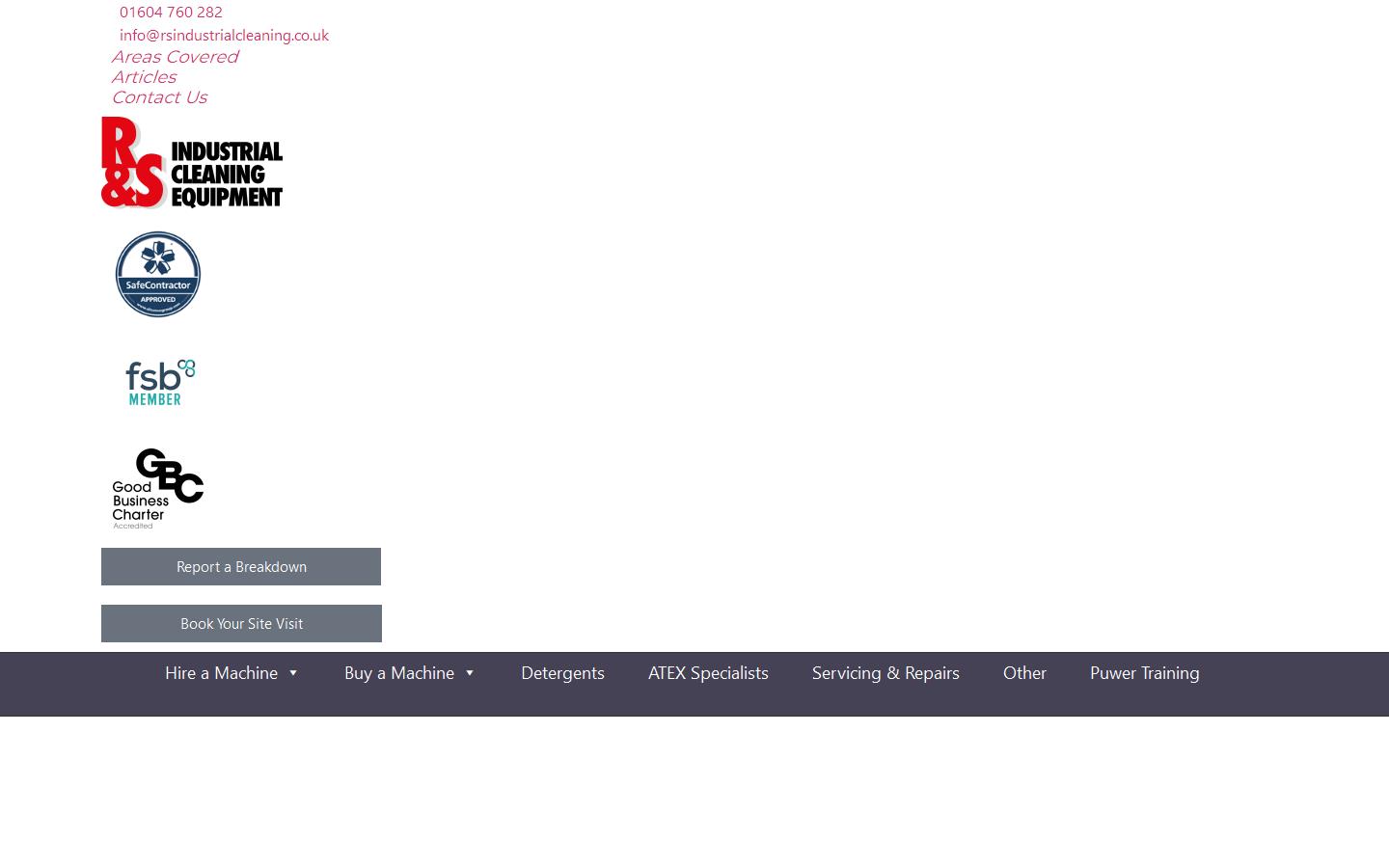 R&S Industrial Services Ltd Website