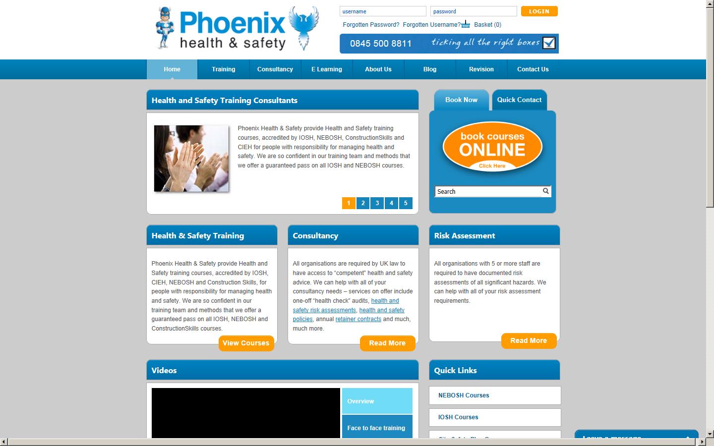 Phoenix Health & Safety Website