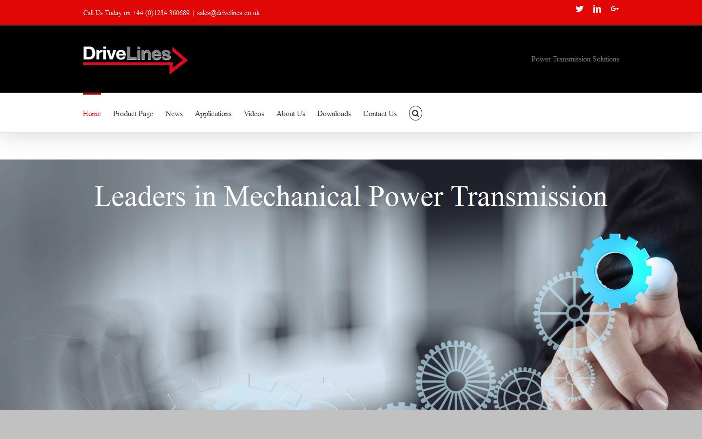 Drive Lines Technologies Ltd Website