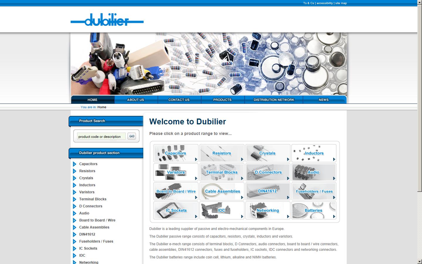 Dubilier Website