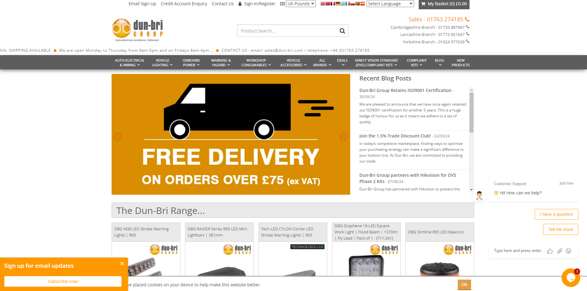 Dun-Bri Group  Website