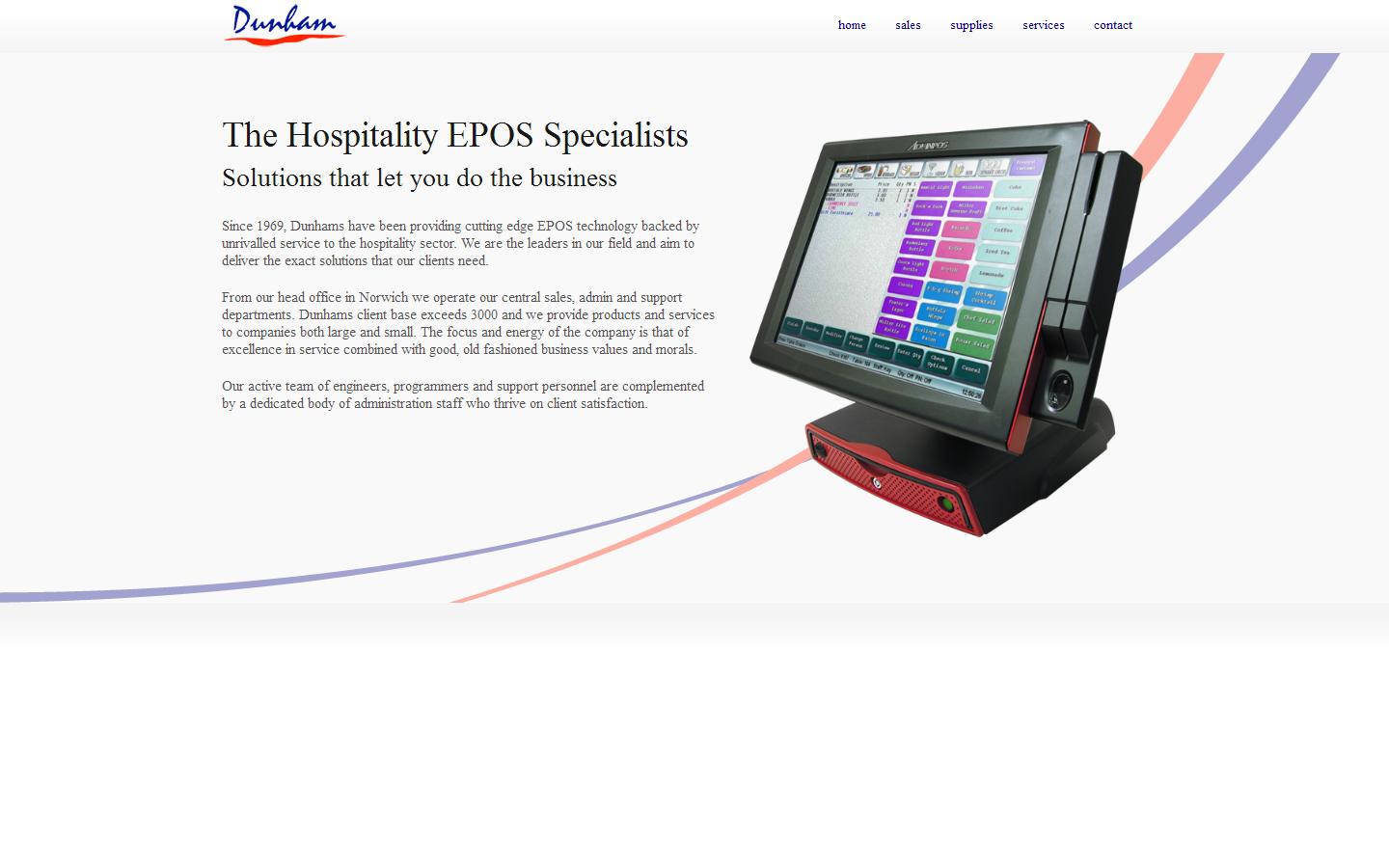 Dunham Cash Registers Ltd Website