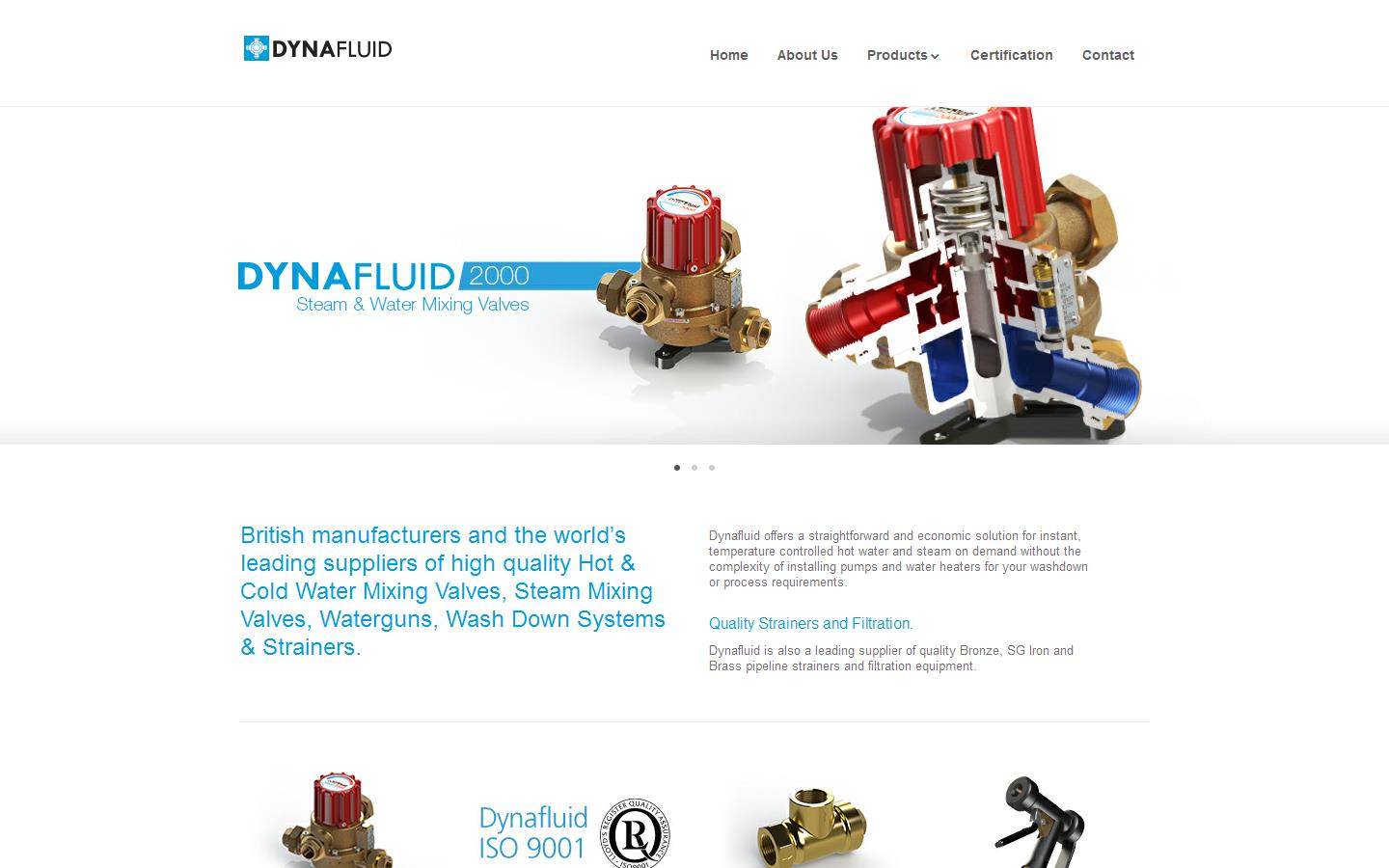 Dynafluid Ltd Website