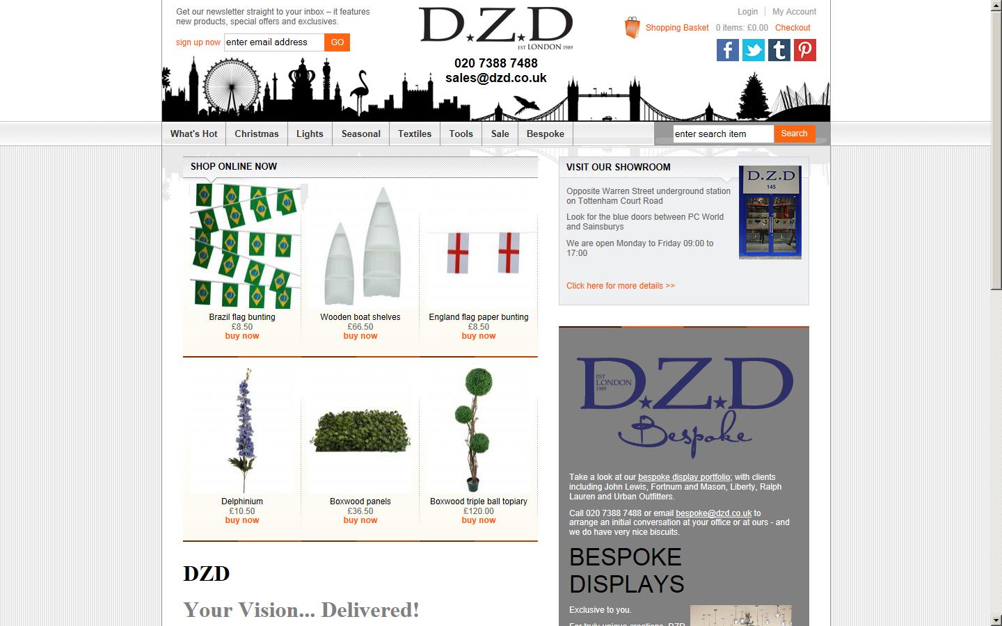 Dann & Co (Display) Ltd.  Website