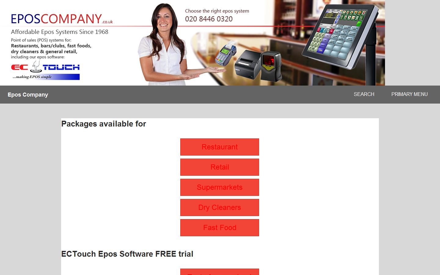 Epos Company (GB) Ltd Website