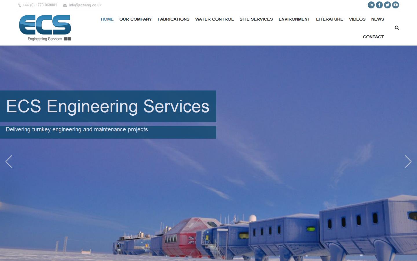 ECS Engineering Services Ltd Website