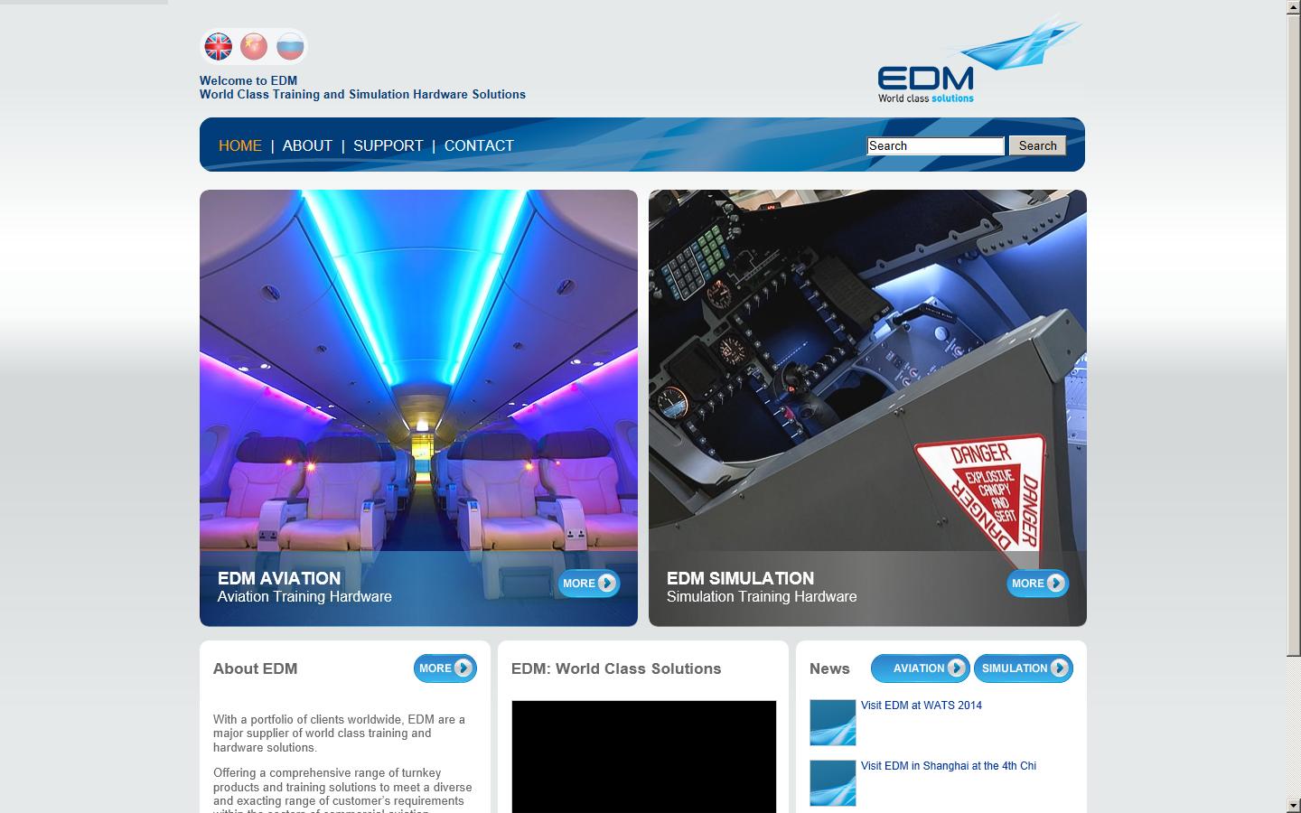 EDM Ltd Website