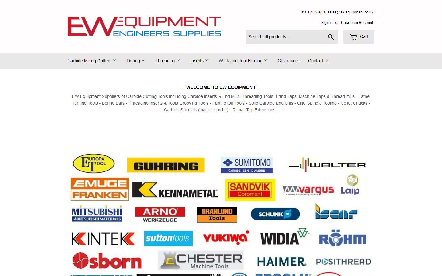 E.W.Equipment Website