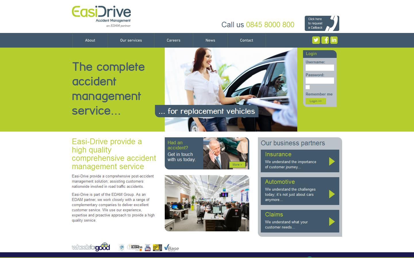 Easi Drive Ltd Website
