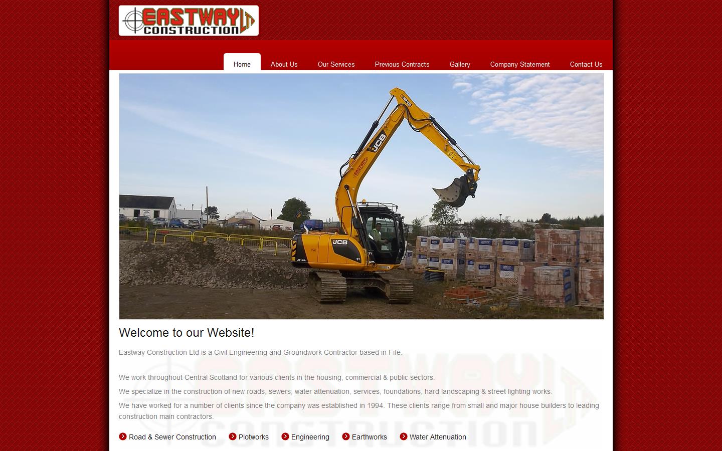 Eastway Construction Limited Website