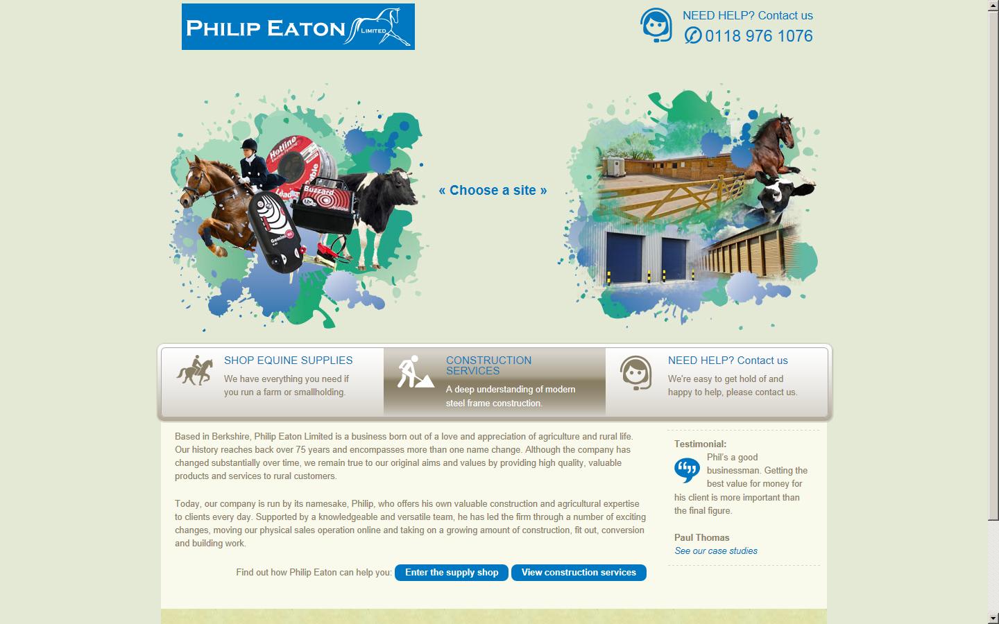 Philip Eaton Website