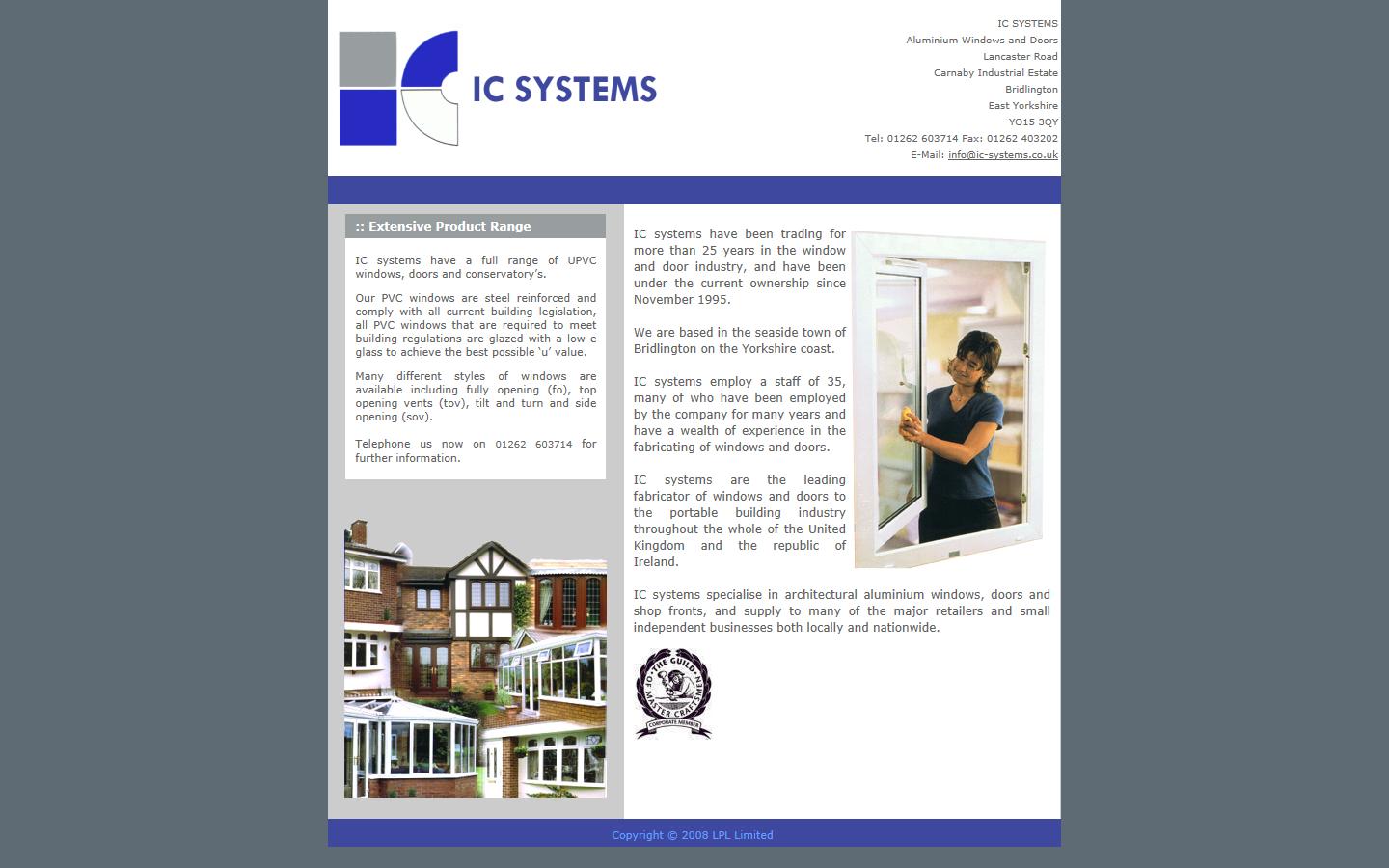 IC SYSTEMS Website