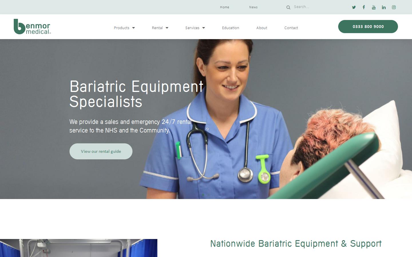 Benmor Medical Website