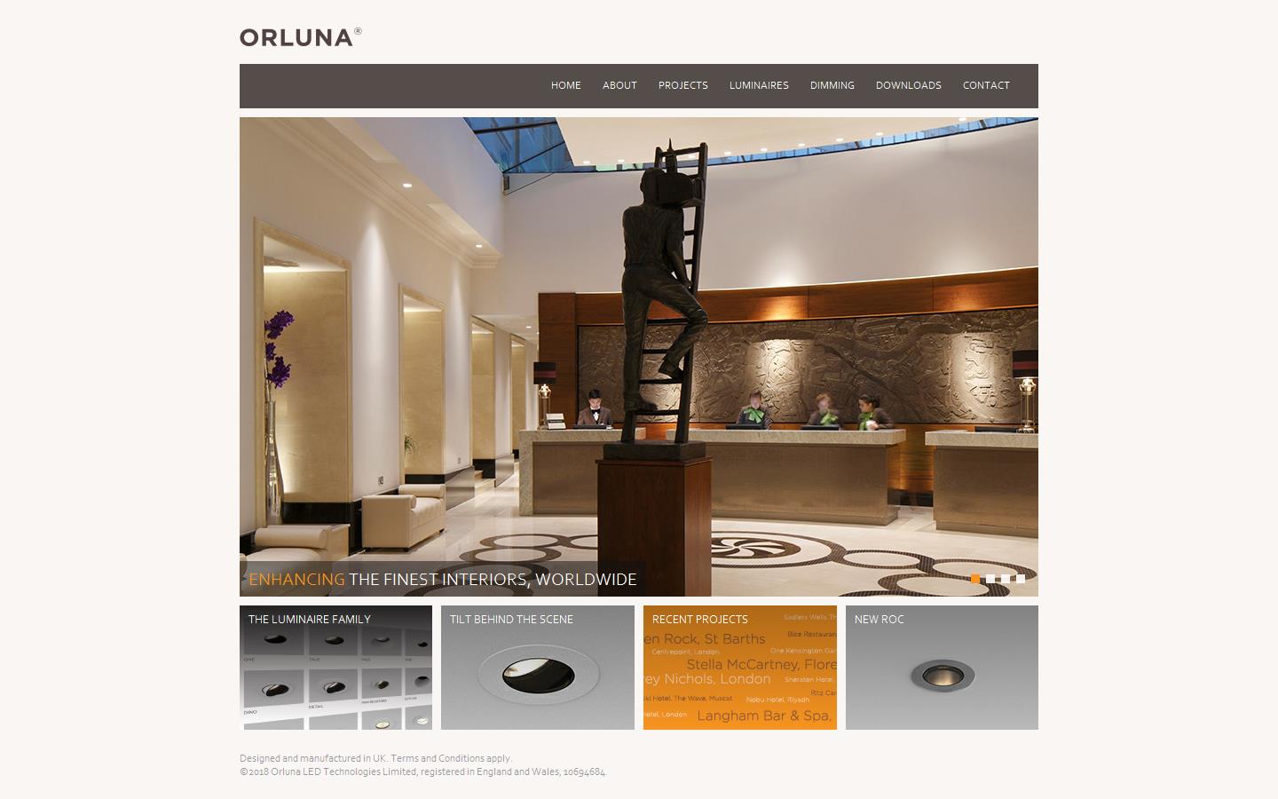 Orluna LED Technologies Ltd Website