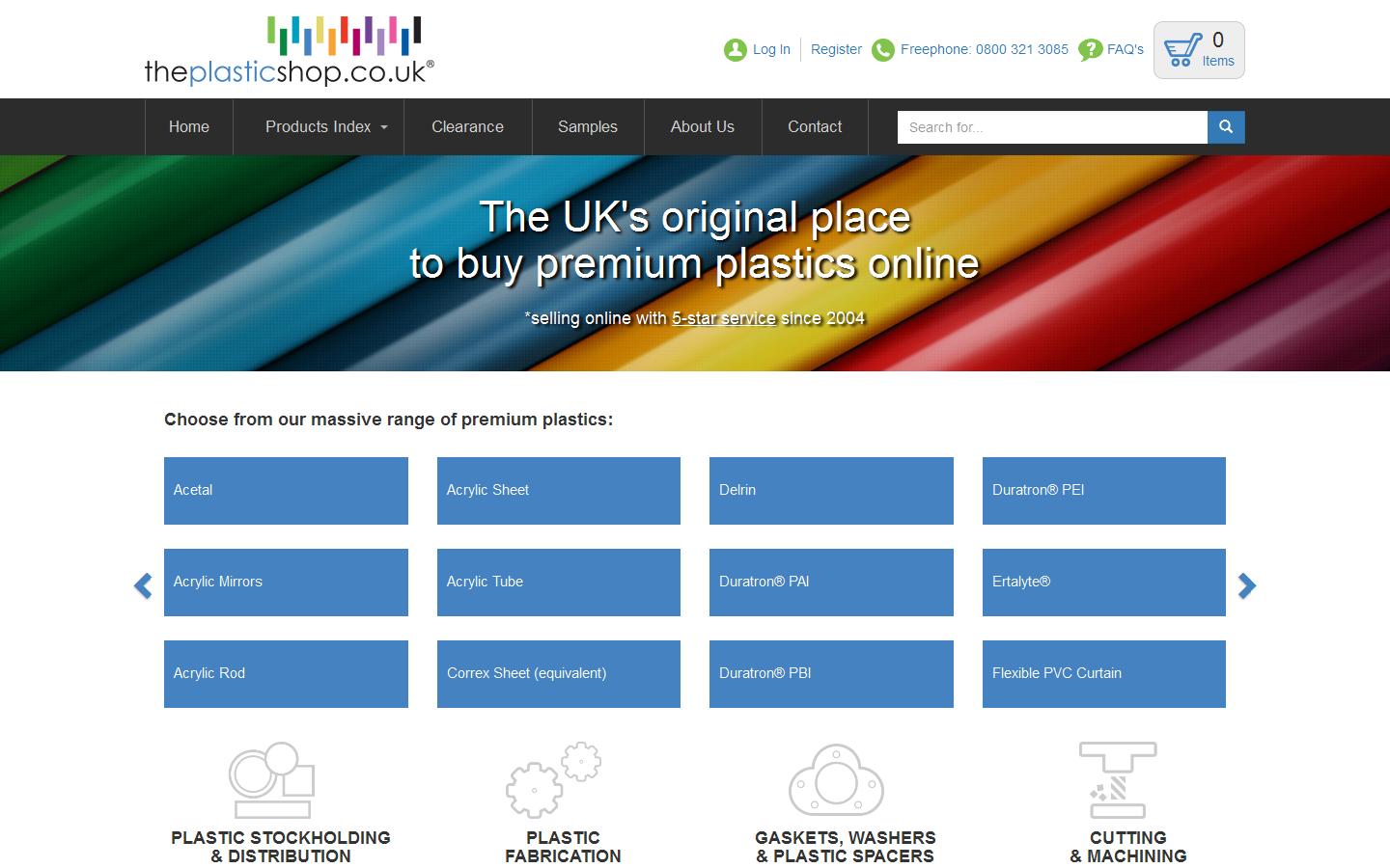 ThePlasticshop.co.uk Website