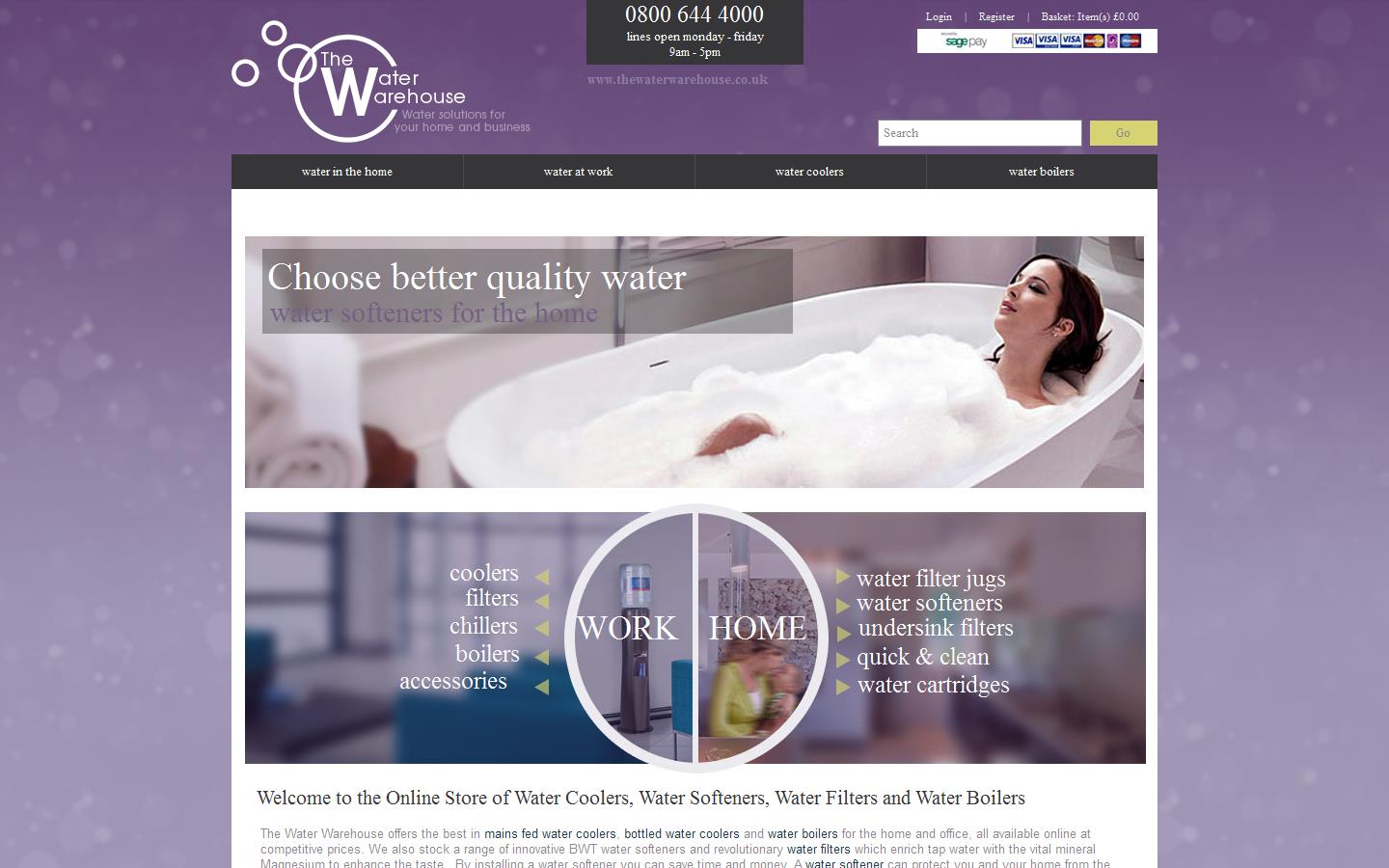 Waterwarehouse Website