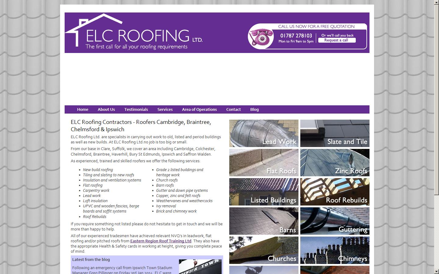 elcroofing Website
