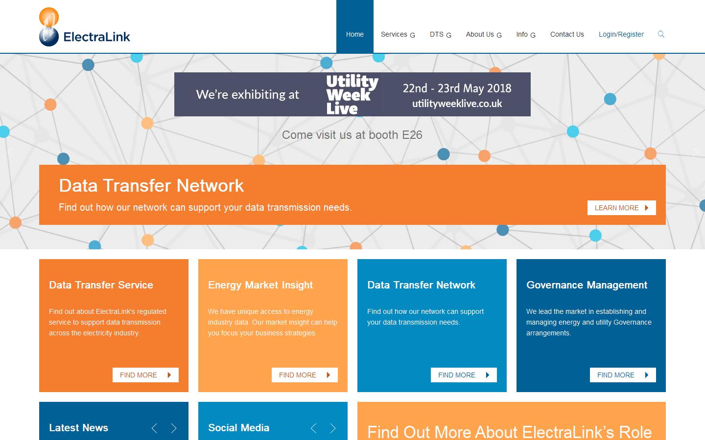 Electralink Ltd Website