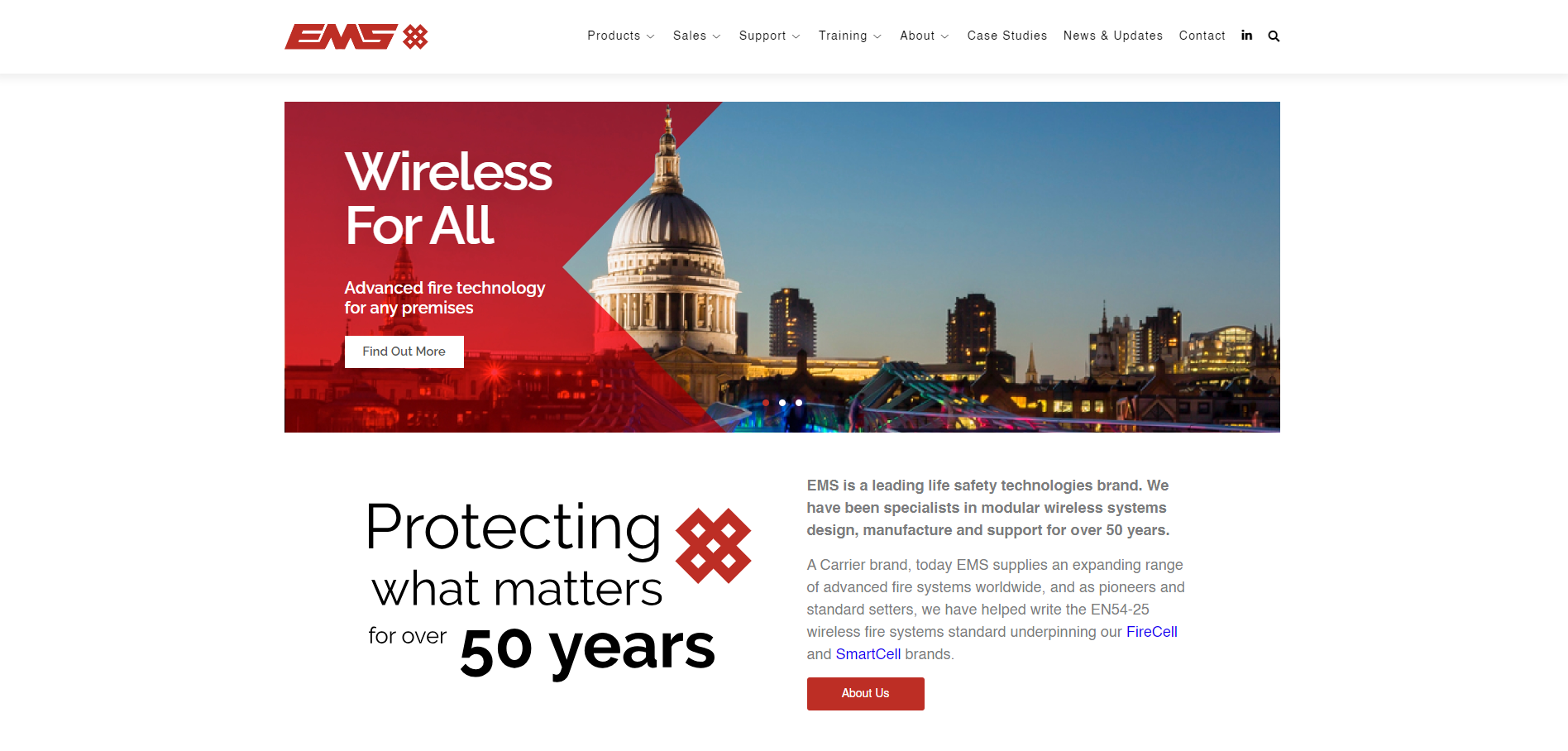 Electronic Modular Services Ltd Website