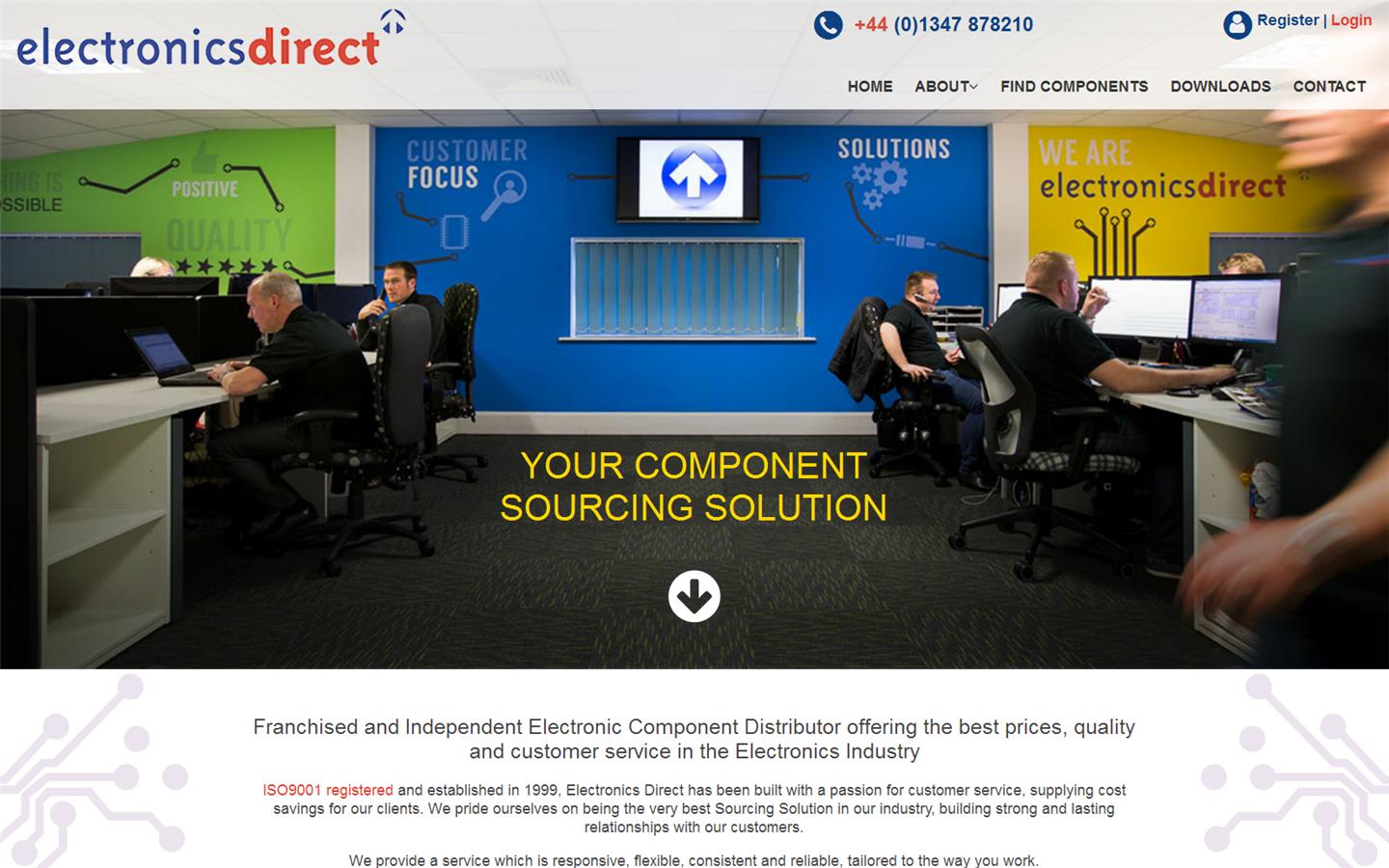 Electronics Direct Website