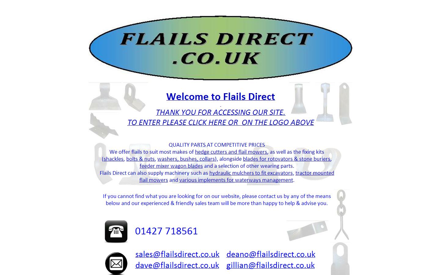 Flails Direct Website